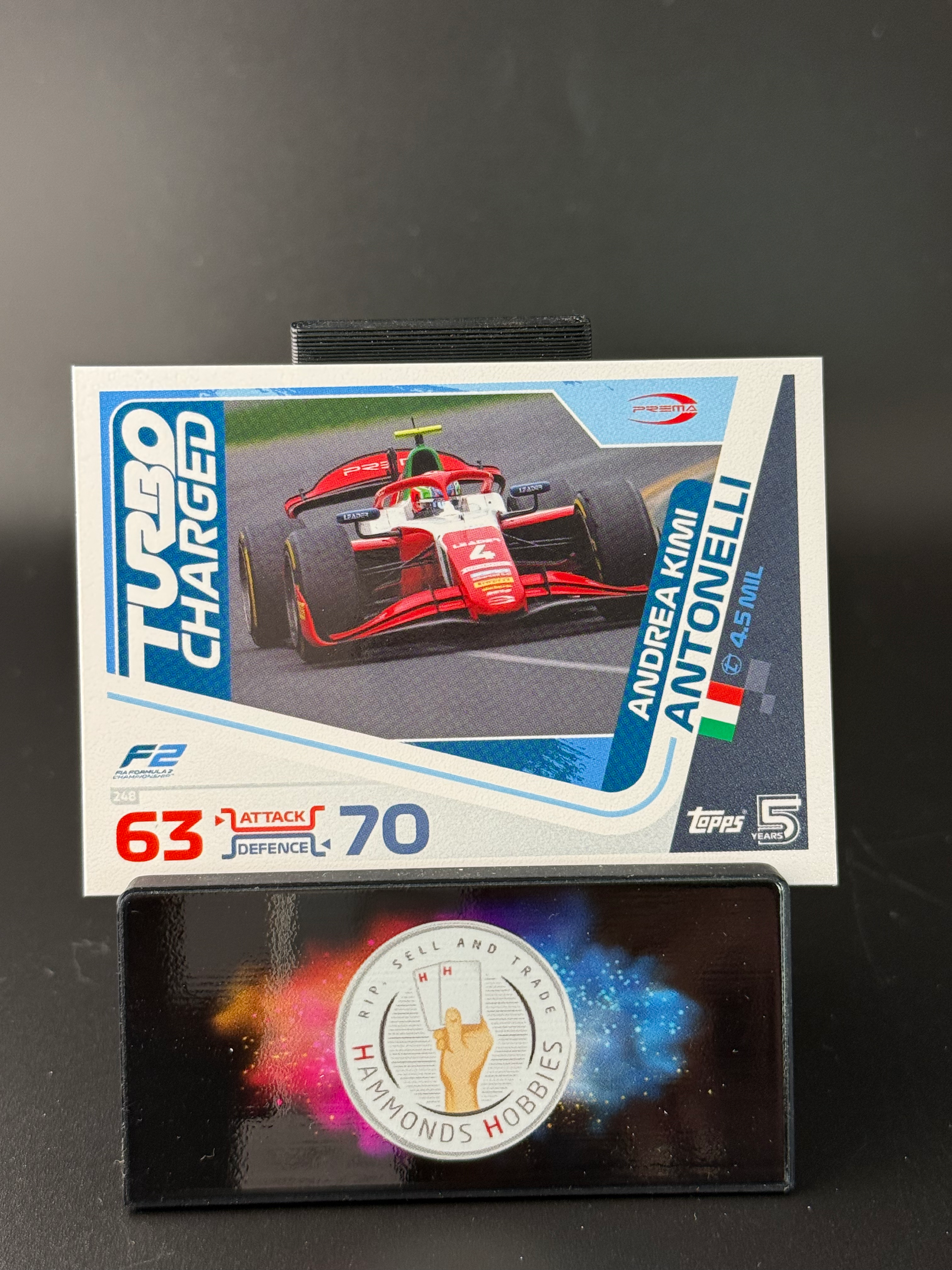 Turbo attax #248 Andrea kimi Antonelli