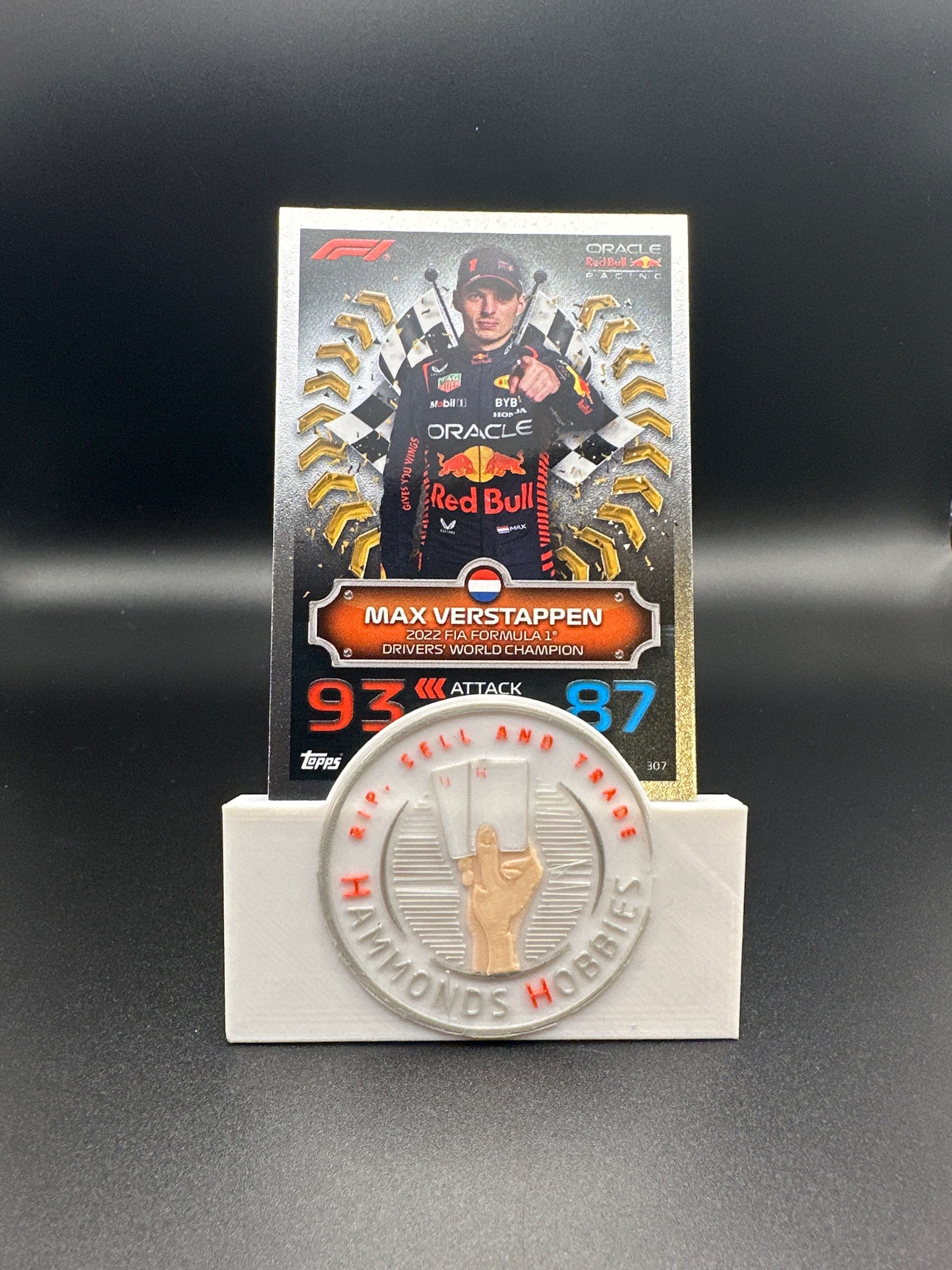 Turbo Attax 2023 #307 Max Verstappen (Mirror Foil)