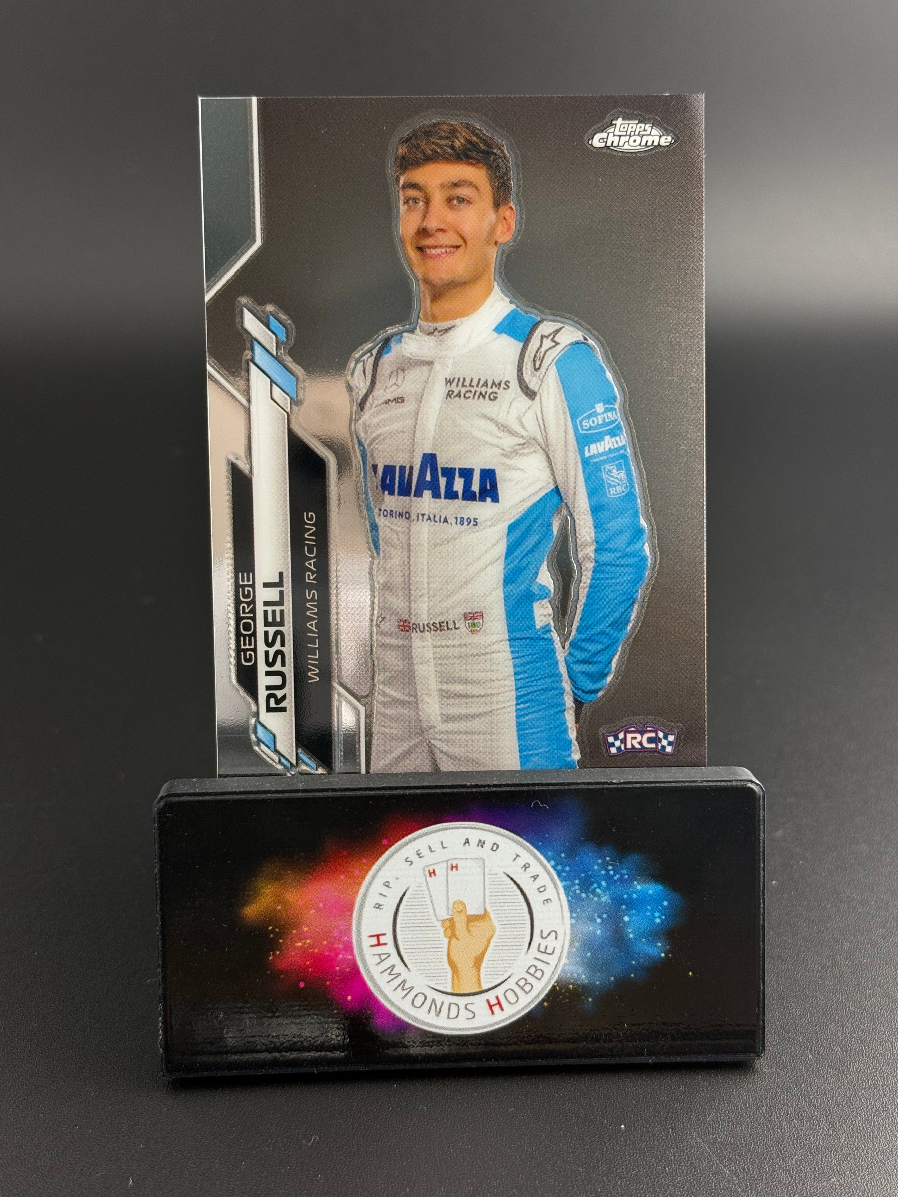 Topps chrome 2020 George Russell  #19