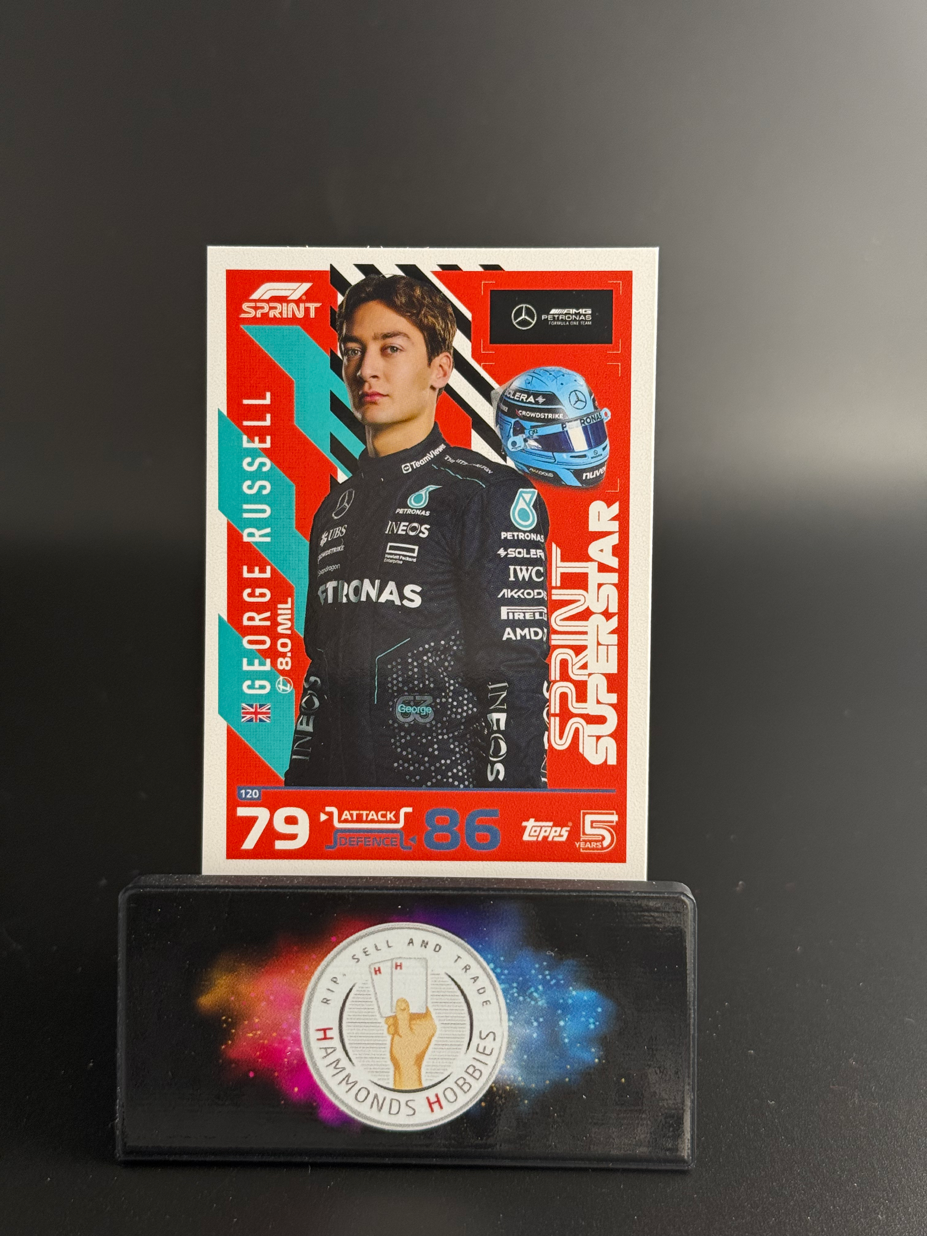 Turbo attax #119 George Russell