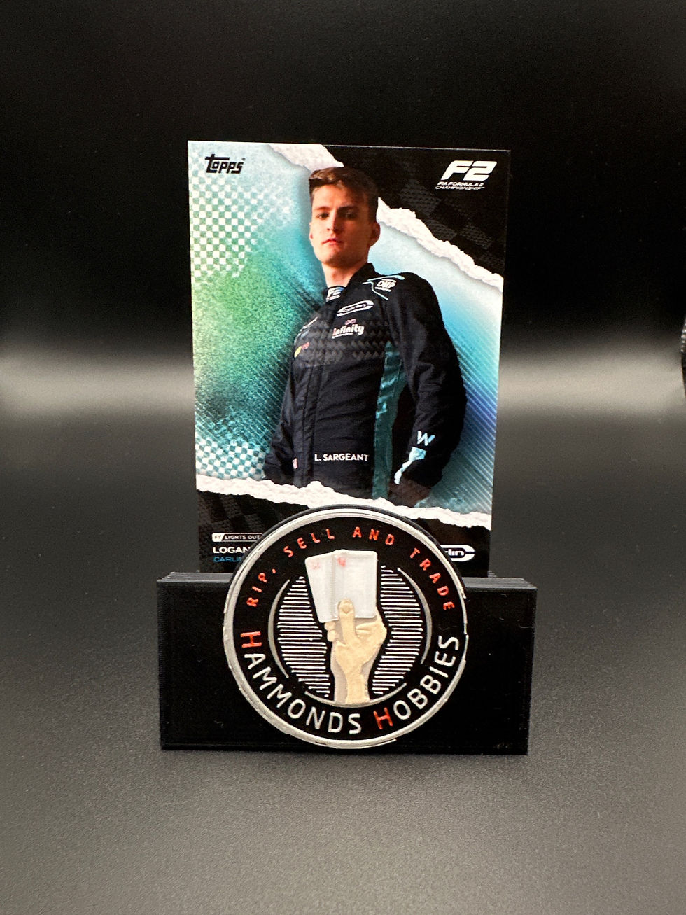 縮圖：F1 Lights Out Logan Sargeant F2 Card