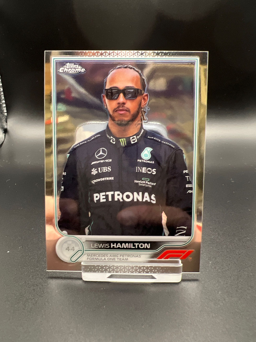 Miniature : Chrome 2022 Lewis Hamilton #6