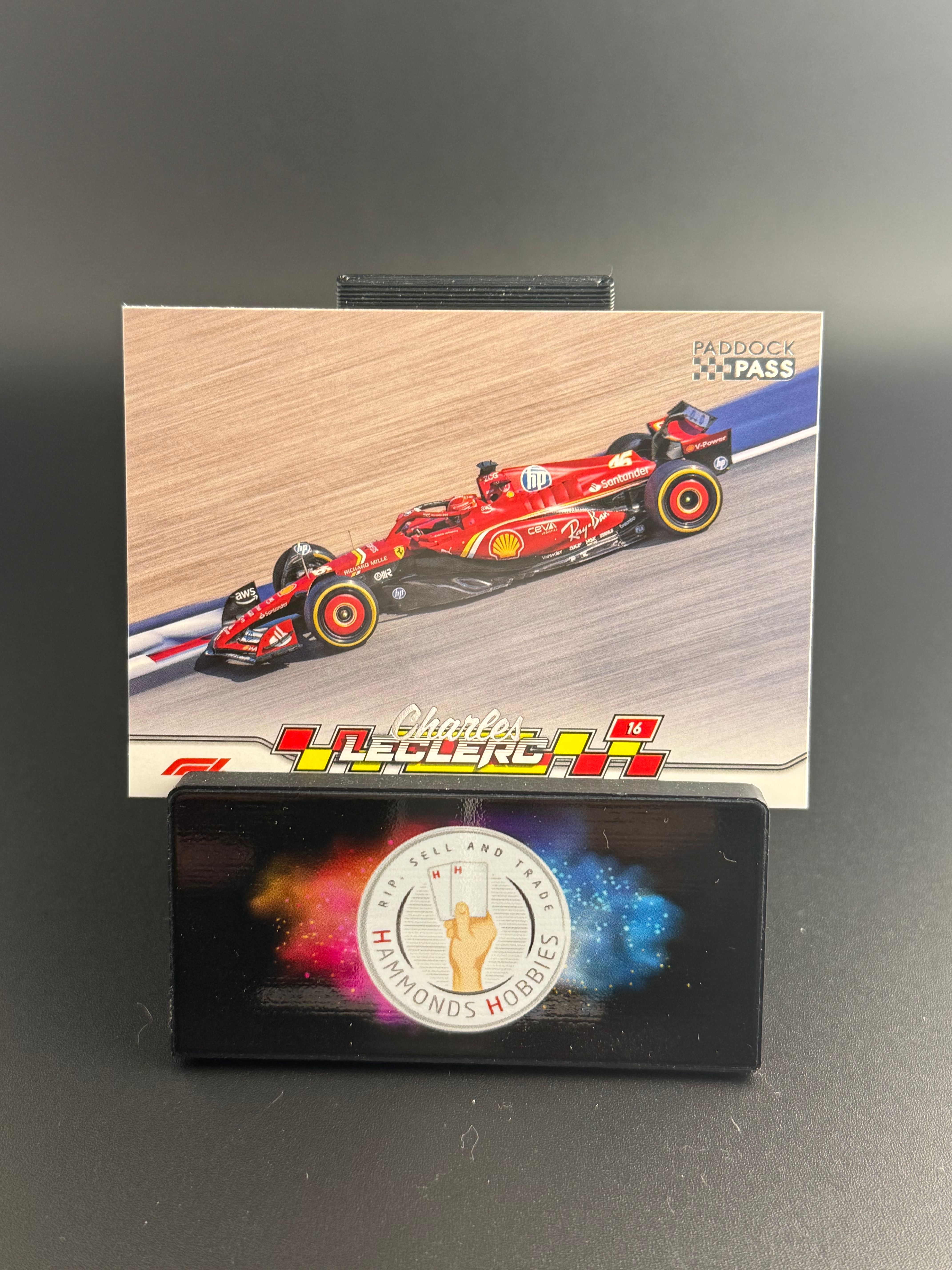 Topps F1 Paddock pass 2024 Charles Leclerc #33