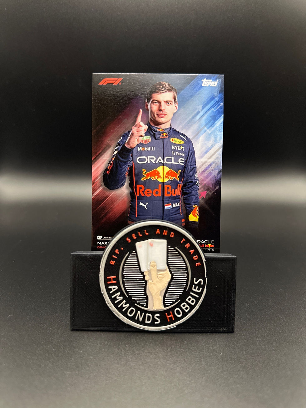 Thumbnail: F1 Lights Out Max Verstappen Portrait Card