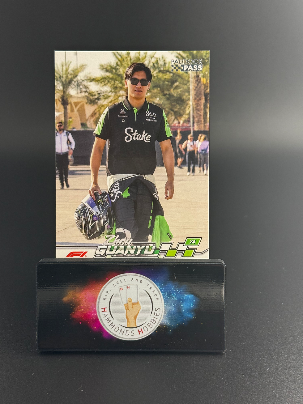 Miniatyrbild: Topps F1 Paddock pass 2024 Zhou guanyu #14