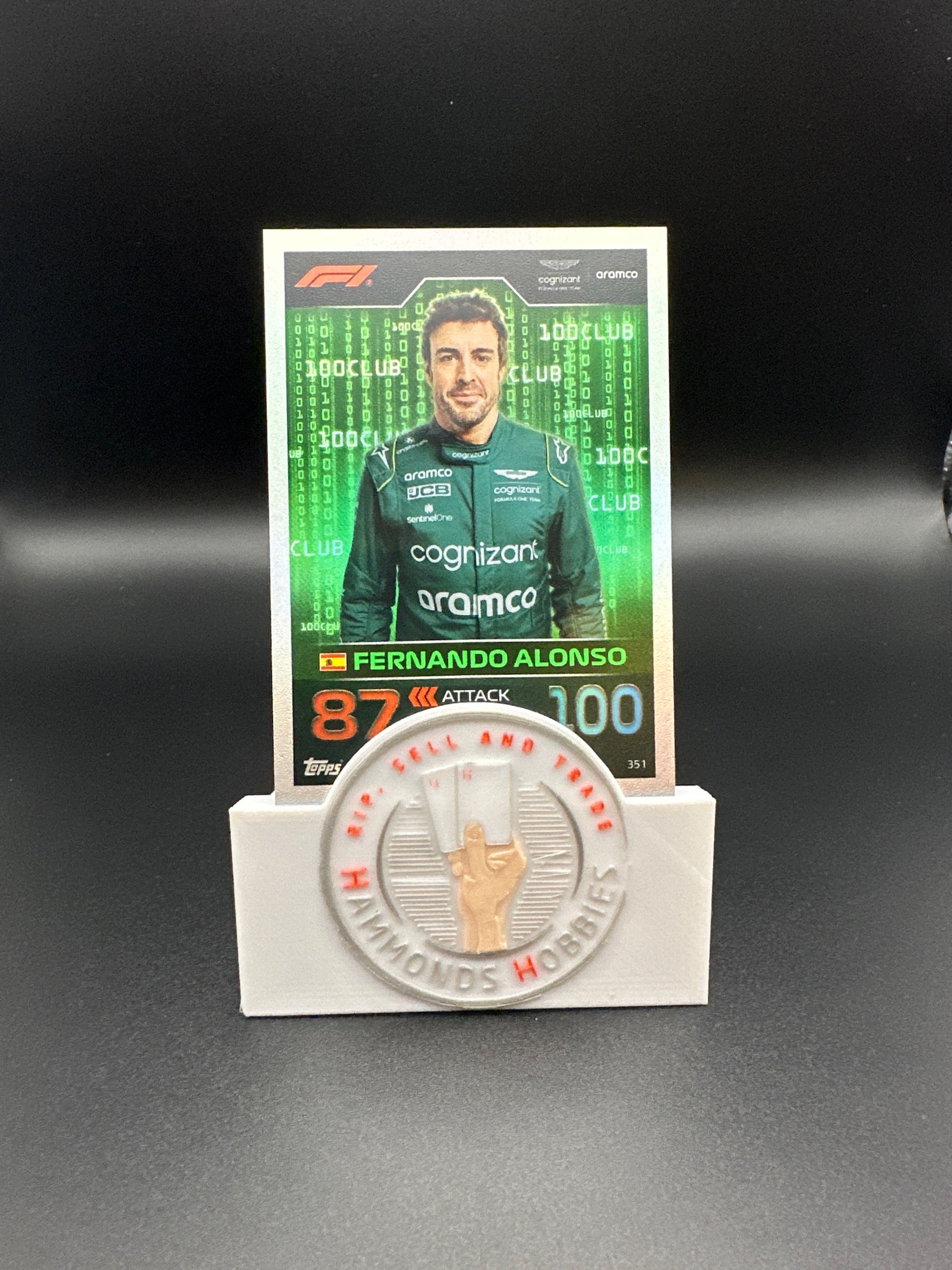 Turbo Attax 2023 #351 Fernando Alonso  (Rainbow Foil)
