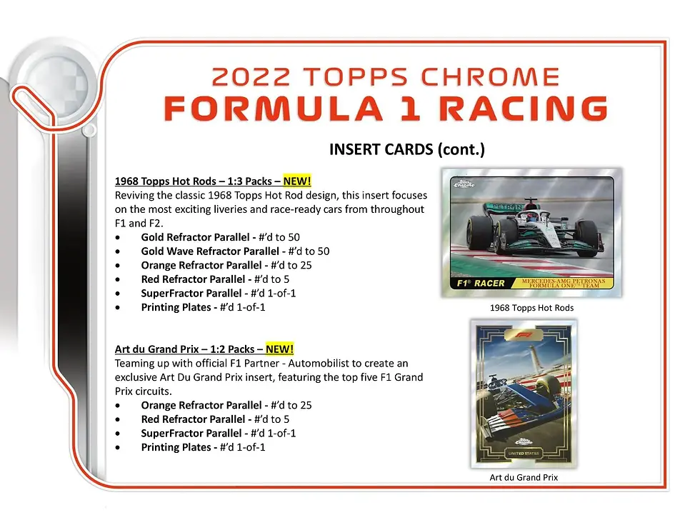 Miniatura: Topps Chrome F1 2022 Hobby Box