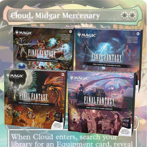 MTG Final fantasy scene box bundle (4x boxes) | hammondshobbies.com