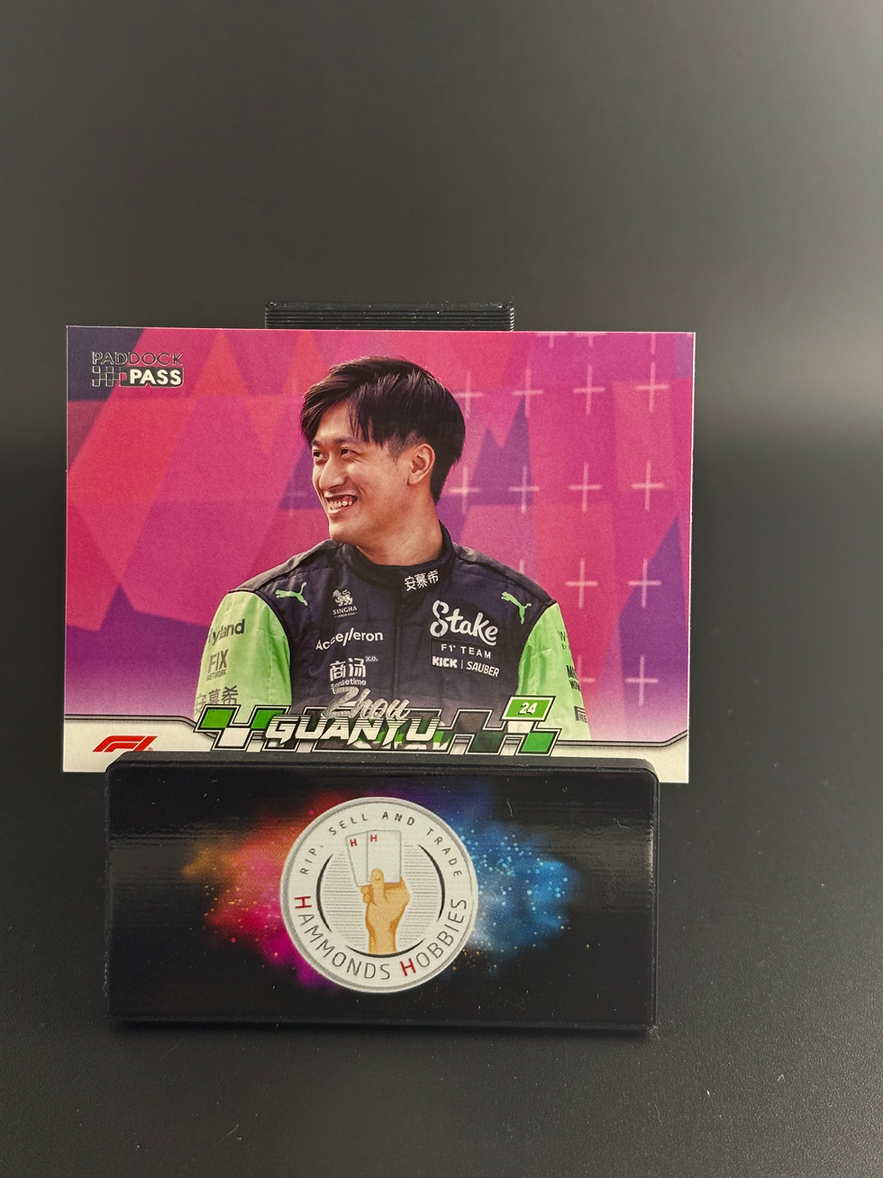 Miniaturbild: Topps F1 Paddock pass 2024 Zhou guanyu #14
