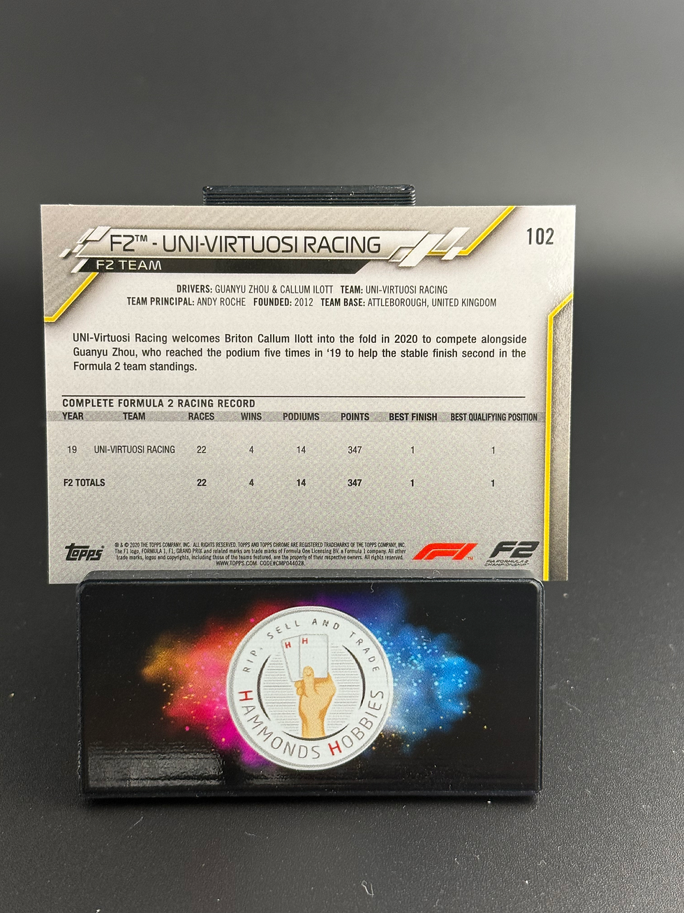 Miniatura: Topps chrome 2020 F2 - Uni-virtuosi #102
