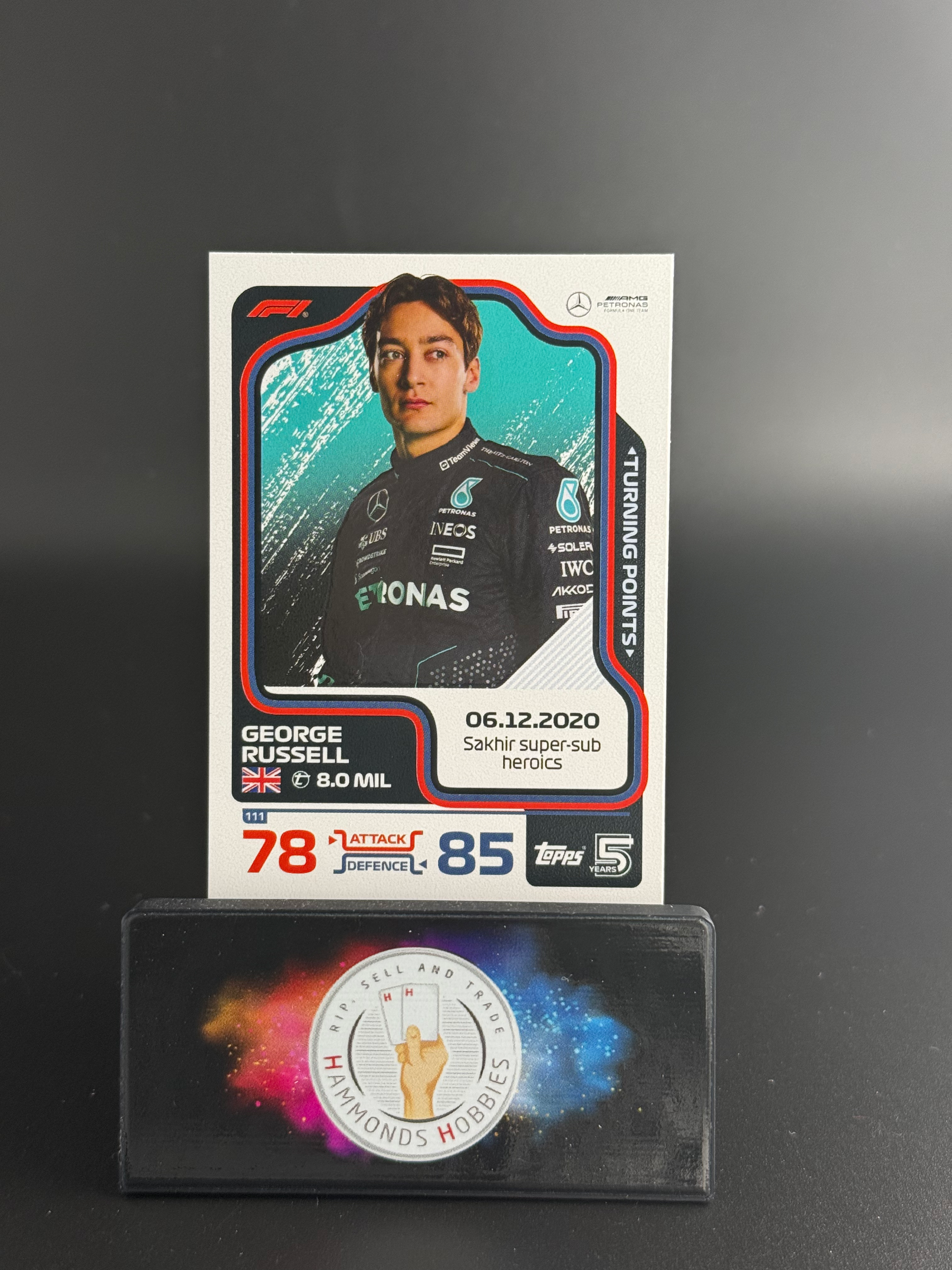 Turbo attax #111 George Russell