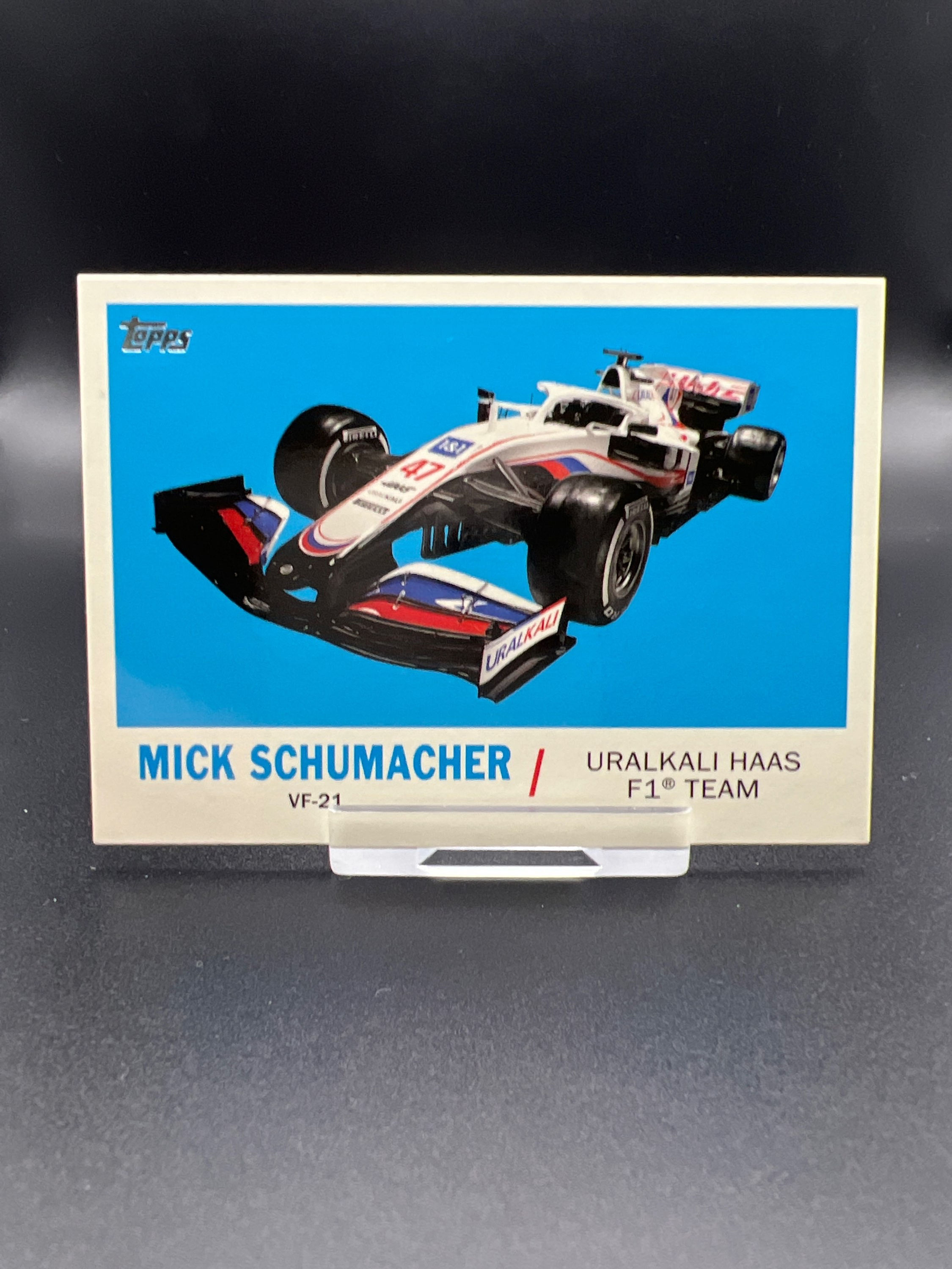 F1 Flagship 2021 T61-MS Mick Schumacher Insert