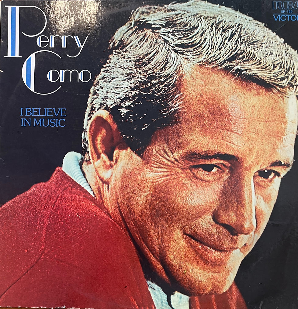 I Believe in Music -Perry Combo