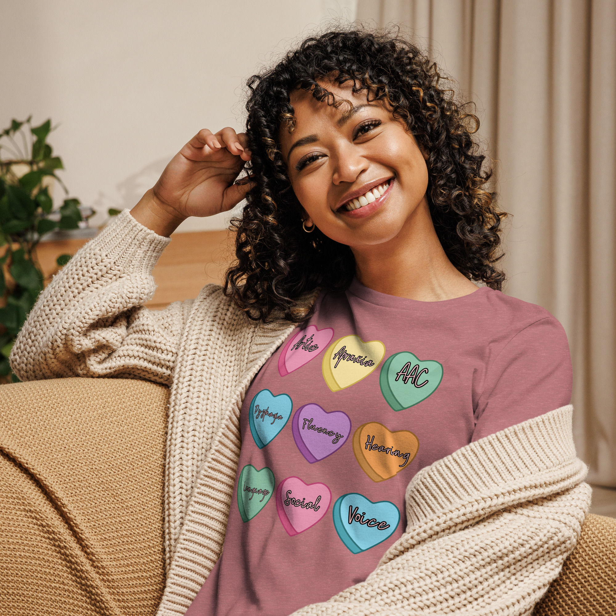 “Sweethearts” Speech Shirt - Women's Relaxed T-Shirt
