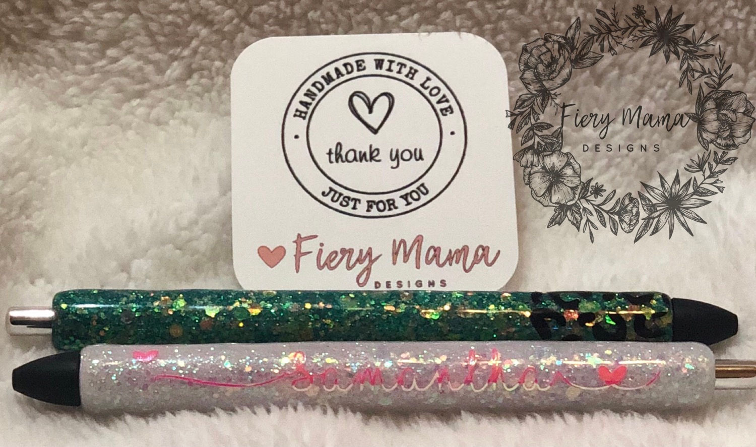Custom Glitter Pen