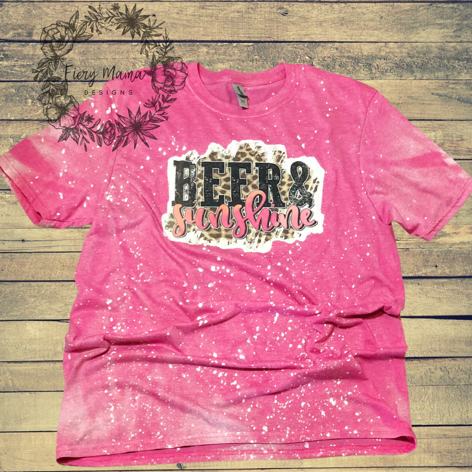 Bleached Beer and Sunshine Tee