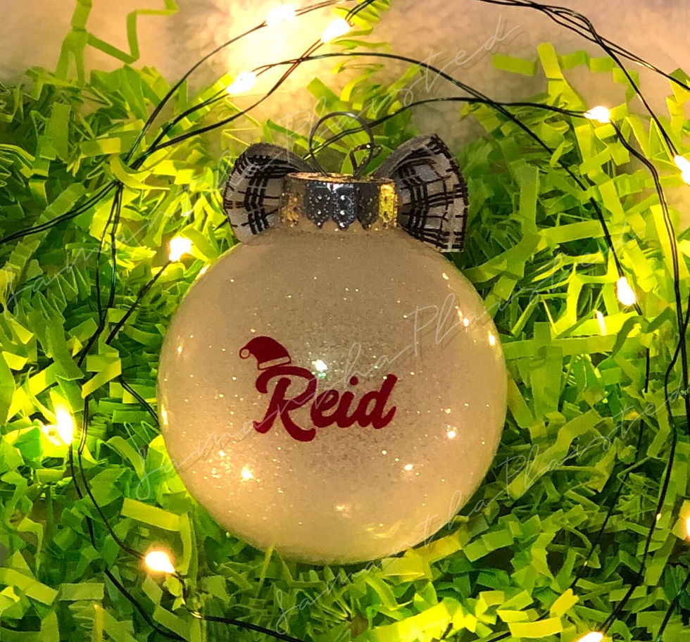 Thumbnail: Personalized Santa Cam or Elf Cam ornament