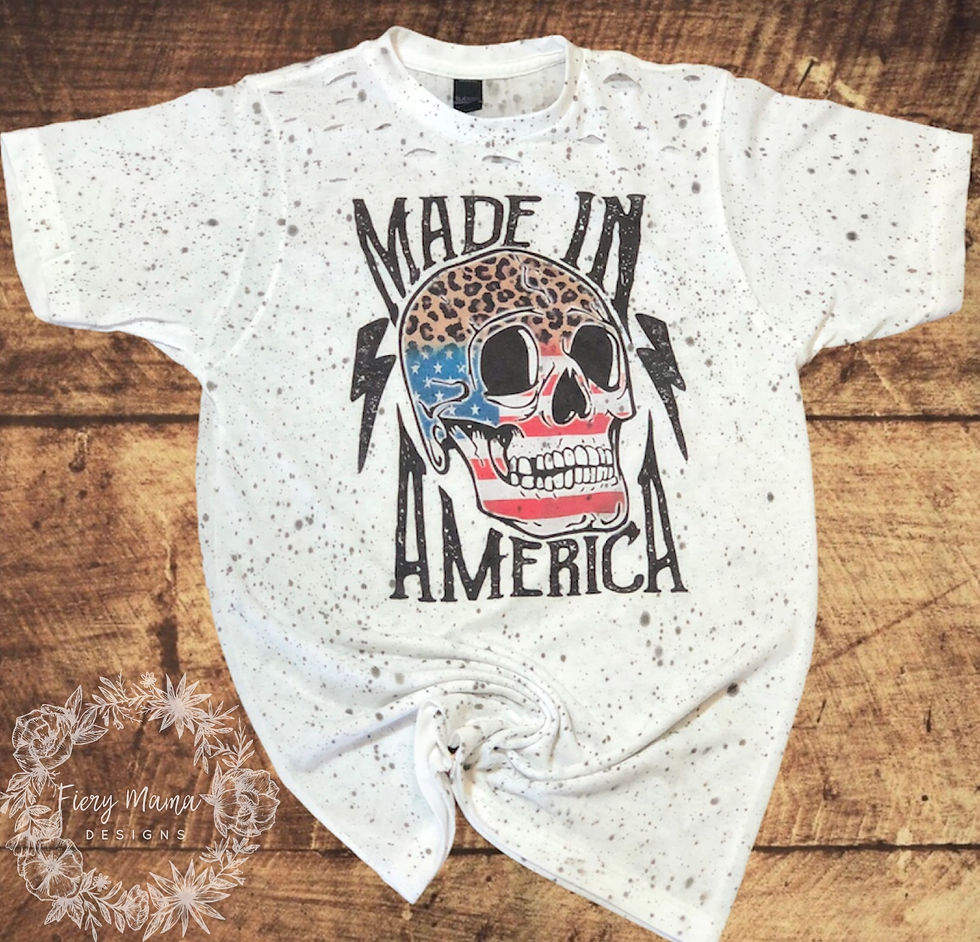 Thumbnail: Made in America Skull Tee