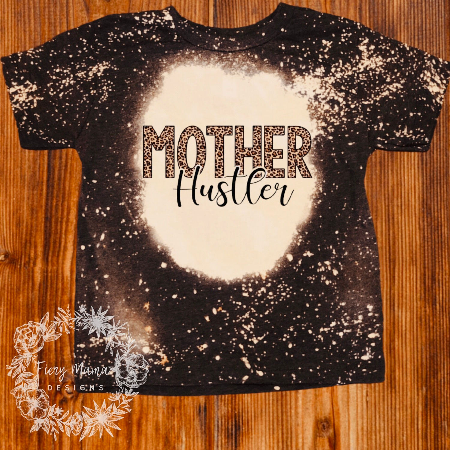 Mother Hustler Bleached Tee