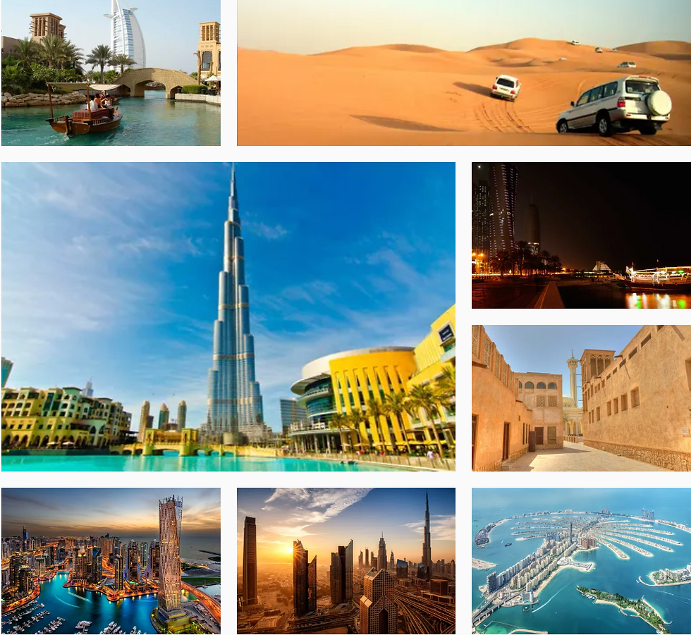 Miniatura: Dubai con Abu Dhabi
