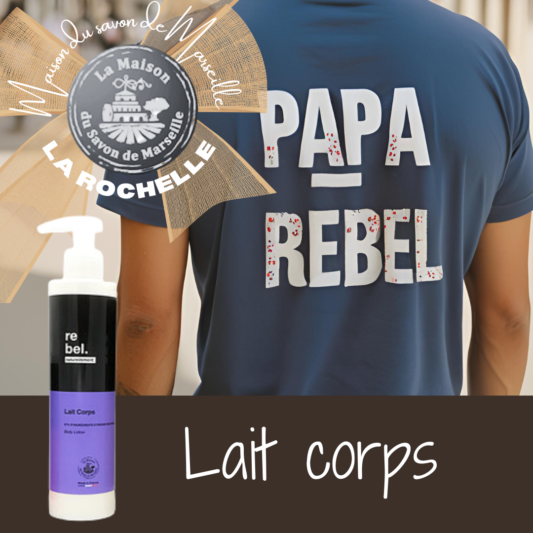 Lait corporel pour homme - REBEL