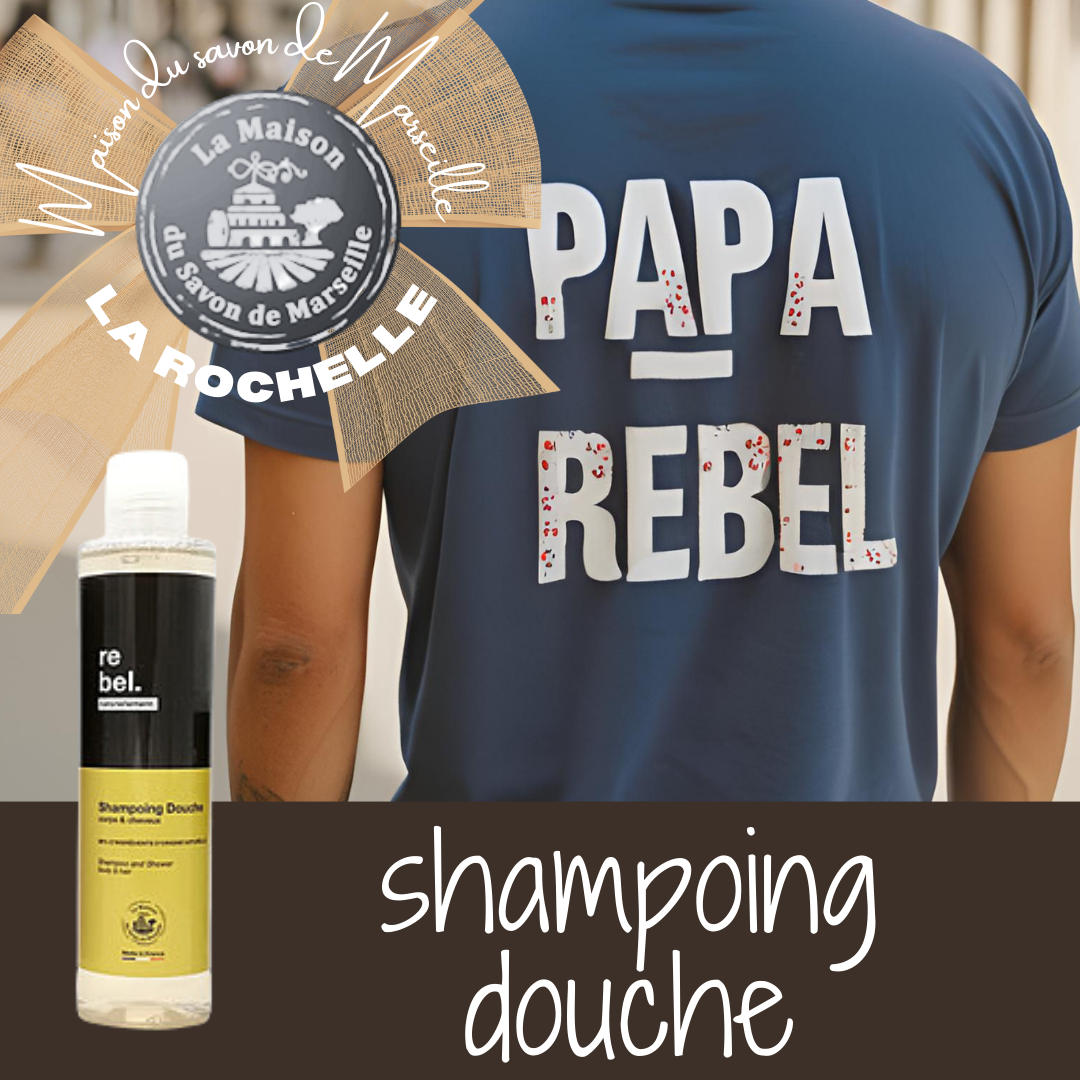 SHAMPOING DOUCHE  HOMME - REBEL