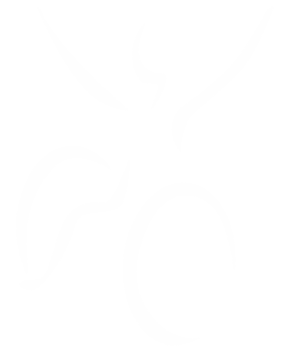 Icono abstracto de persona con brazos en alto