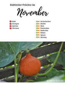 Saisonkalender November - Kürbis