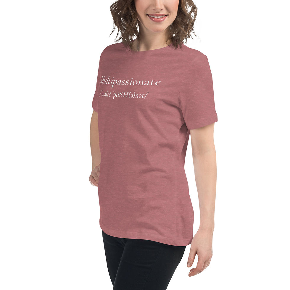 Thumbnail: /ˈməltē ˈpaSH(ə)nət/ Women's Relaxed T-Shirt