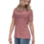 Thumbnail: /ˈməltē ˈpaSH(ə)nət/ Women's Relaxed T-Shirt (Black Font)