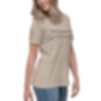 Thumbnail: /ˈməltē ˈpaSH(ə)nət/ Women's Relaxed T-Shirt (Black Font)