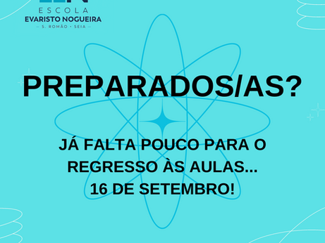 Regresso às aulas! 2024/2025
