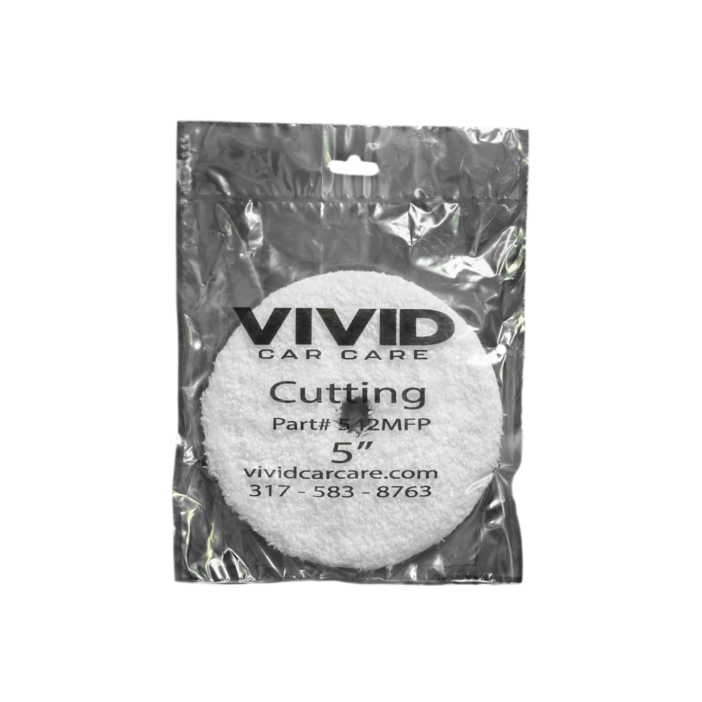 VIVID CUTTING MICROFIBER BUFF PAD IN BLUE