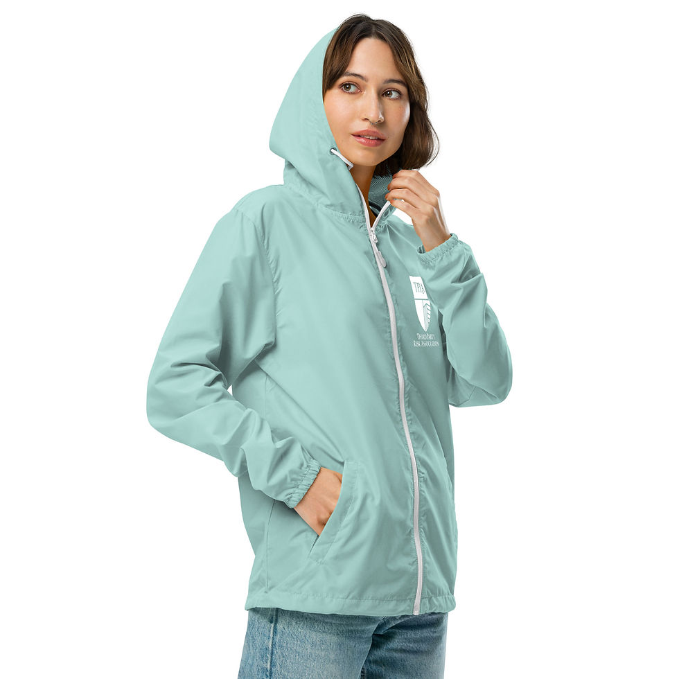 Thumbnail: Embroidered Unisex Lightweight Zip-up Windbreaker