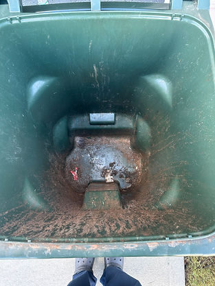 DIRTY TRASH CAN