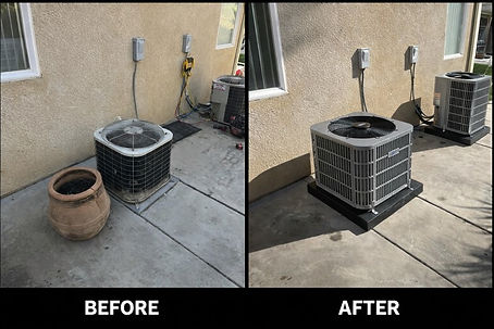 before / after