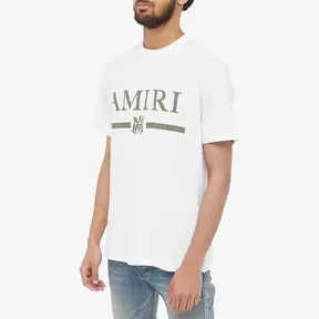 Amiri White MA Bar Crewneck.webp