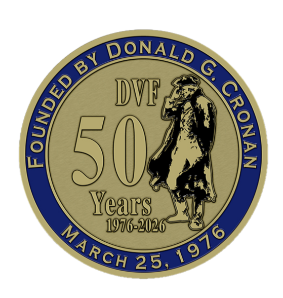 DVF 50th Anniversary Challenge Coin - 3 pack of coins