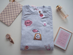 Szara bluza MEOW