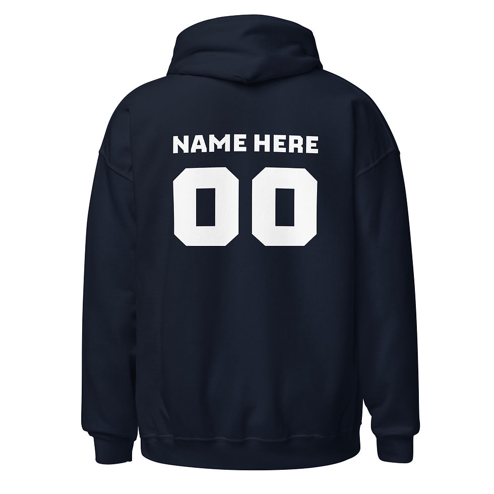 Thumbnail: I don't have an inside voice.  Hoodie. Customized.