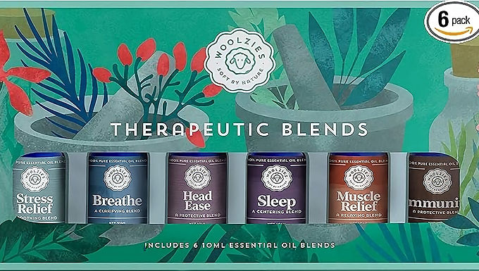 Woolzies Therapeutic Collection Essential Oil Blend Set