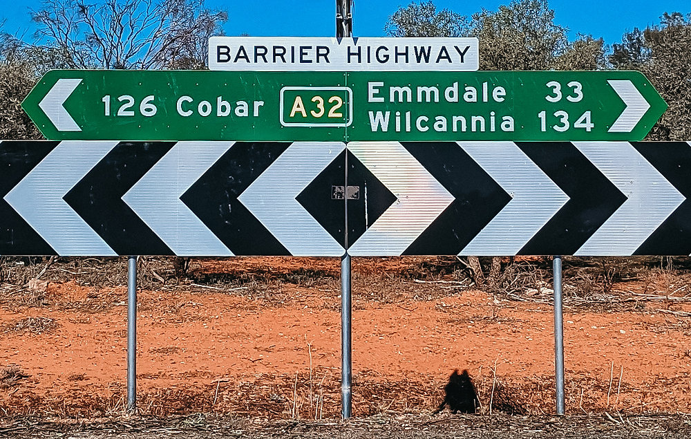Driving the Barrier Highway with kids