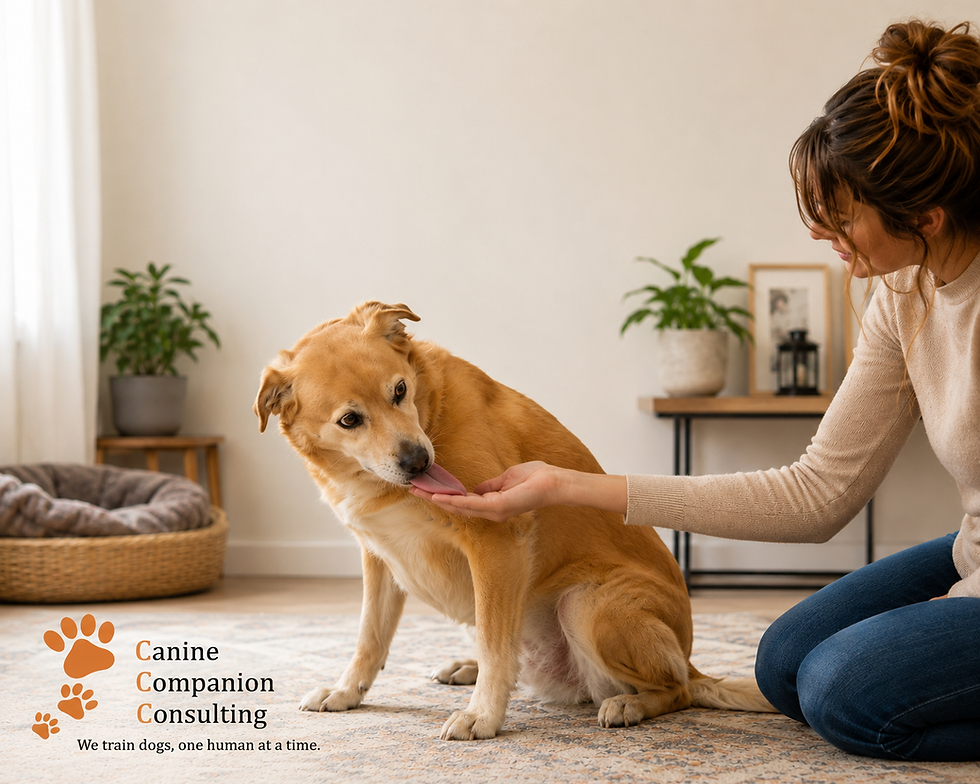 The Kiss to Dismiss: When Your Dog's Licks Mean "Please Give Me Some Space"