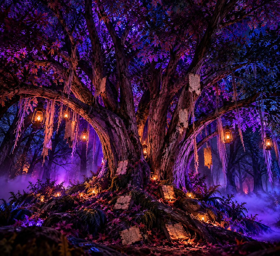 Enchanted Purple Lantern Tree.png