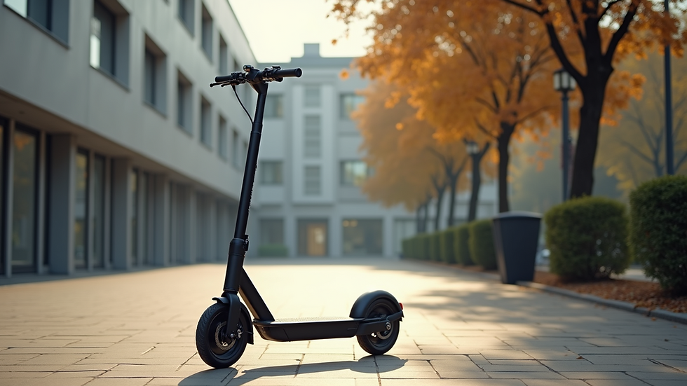 Nachhaltige Mobilität: Refurbished E-Scooter mit Garantie