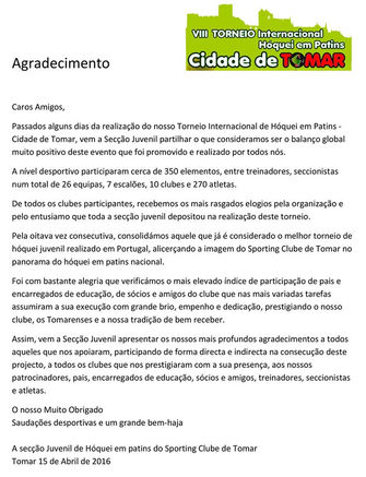 VIII Torneio Cidade Tomar