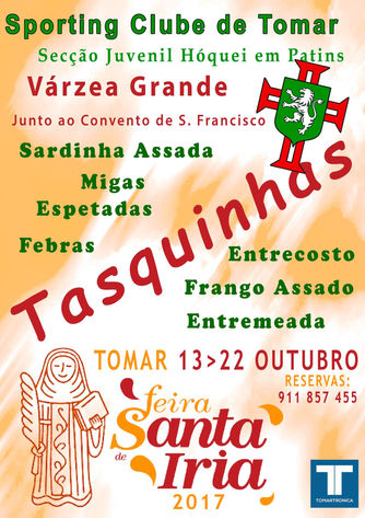 Tasquinhas SC Tomar na Feiras de Santa Iria