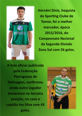 Hernâni Diniz - melhor marcador