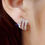 Thumbnail: Crystal Flower Drop Earrings for Women Fashion Jewelry Gold Colour Rhinestones
