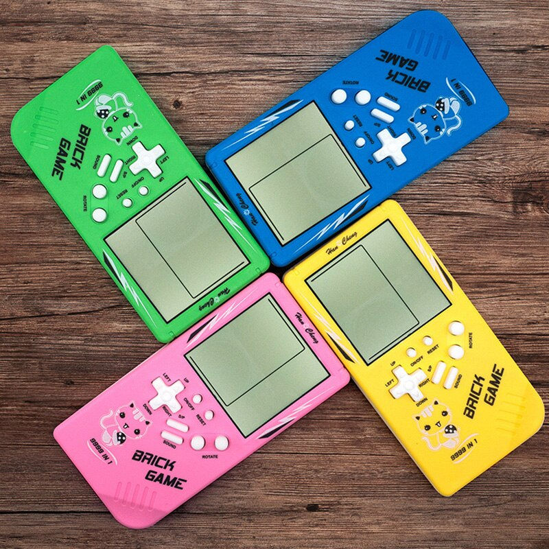 Thumbnail: Portable Game Console Tetris Handheld Game Players LCD Screen Electronic Game